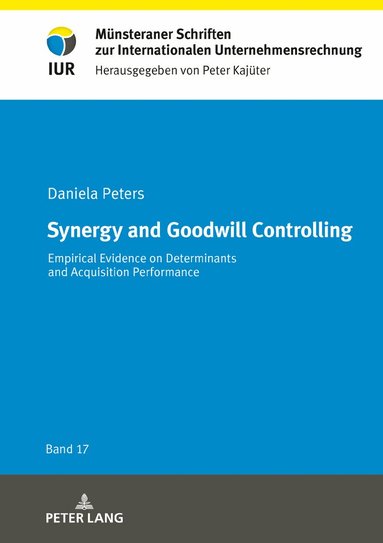 Daniela Peters - Synergy and Goodwill Controlling, Inbunden