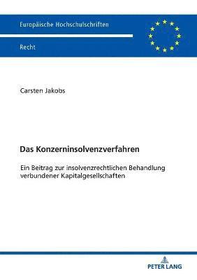 Carsten Jakobs - Konzerninsolvenzverfahren, Häftad