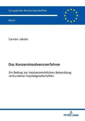 bokomslag Das Konzerninsolvenzverfahren