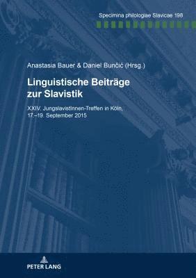 Linguistische Beitraege Zur Slavistik 1