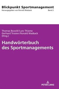 bokomslag Handwoerterbuch des Sportmanagements