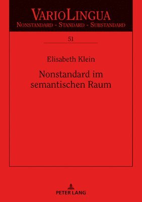 bokomslag Nonstandard Im Semantischen Raum