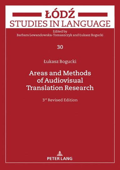 bokomslag Areas and Methods of Audiovisual Translation Research