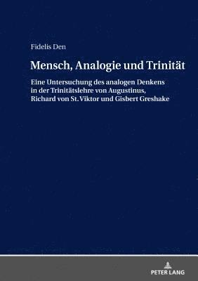 Mensch, Analogie und Trinitaet 1