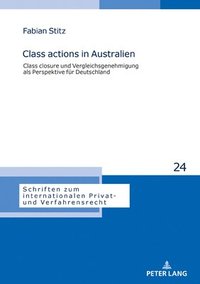 bokomslag Class actions in Australien