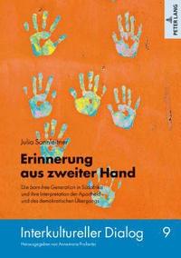 bokomslag Erinnerung aus zweiter Hand