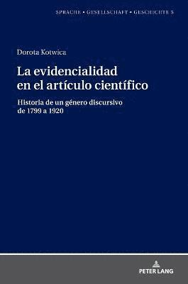 bokomslag La evidencialidad en el artculo cientfico