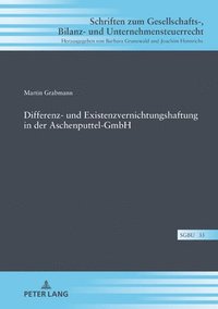 bokomslag Differenz- Und Existenzvernichtungshaftung in Der Aschenputtel-Gmbh