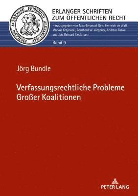 bokomslag Verfassungsrechtliche Probleme Großer Koalitionen