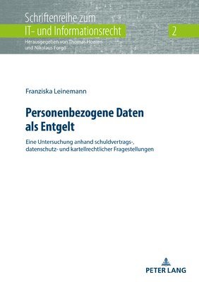 bokomslag Personenbezogene Daten ALS Entgelt