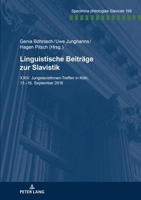 Linguistische Beitraege Zur Slavistik 1