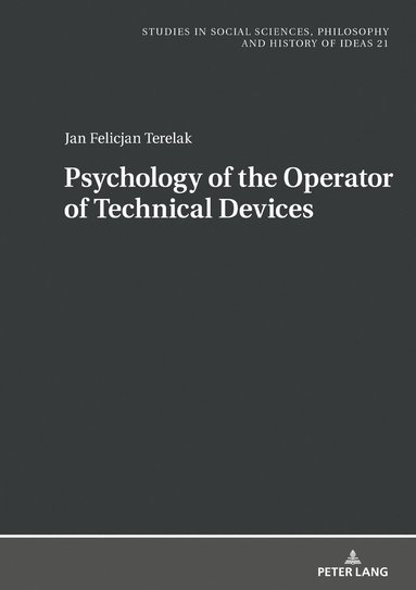 bokomslag Psychology of the Operator of Technical Devices