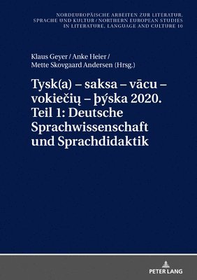 bokomslag Tysk(a) - saksa - v&#257;cu - vokie&#269;i&#371; - ska 2020. Teil 1