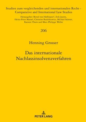 Das internationale Nachlassinsolvenzverfahren 1