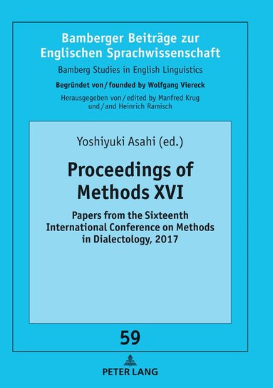 Yoshiyuki Asahi - Proceedings of Methods XVI, Inbunden