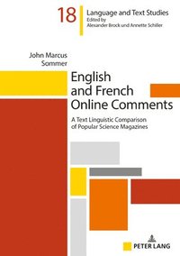 bokomslag English and French Online Comments