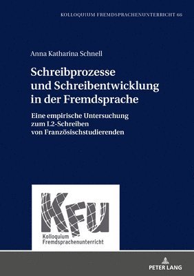 bokomslag Schreibprozesse Und Schreibentwicklung in Der Fremdsprache