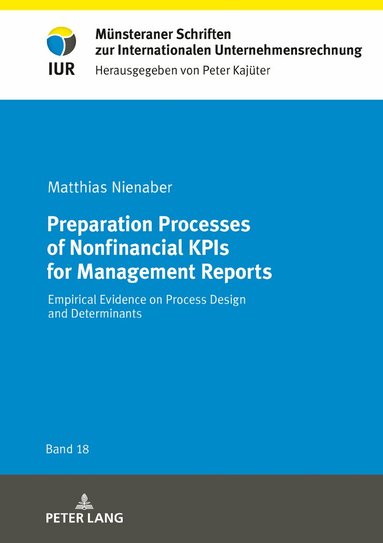 Matthias Nienaber - Preparation Processes of Nonfinancial KPIs for Management Reports, Inbunden