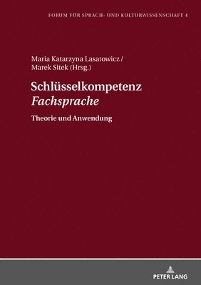 bokomslag Schluesselkompetenz Fachsprache