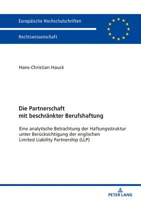 Partnerschaft mit beschraenkter Berufshaftung 1