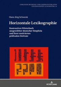 bokomslag Horizontale Lexikographie