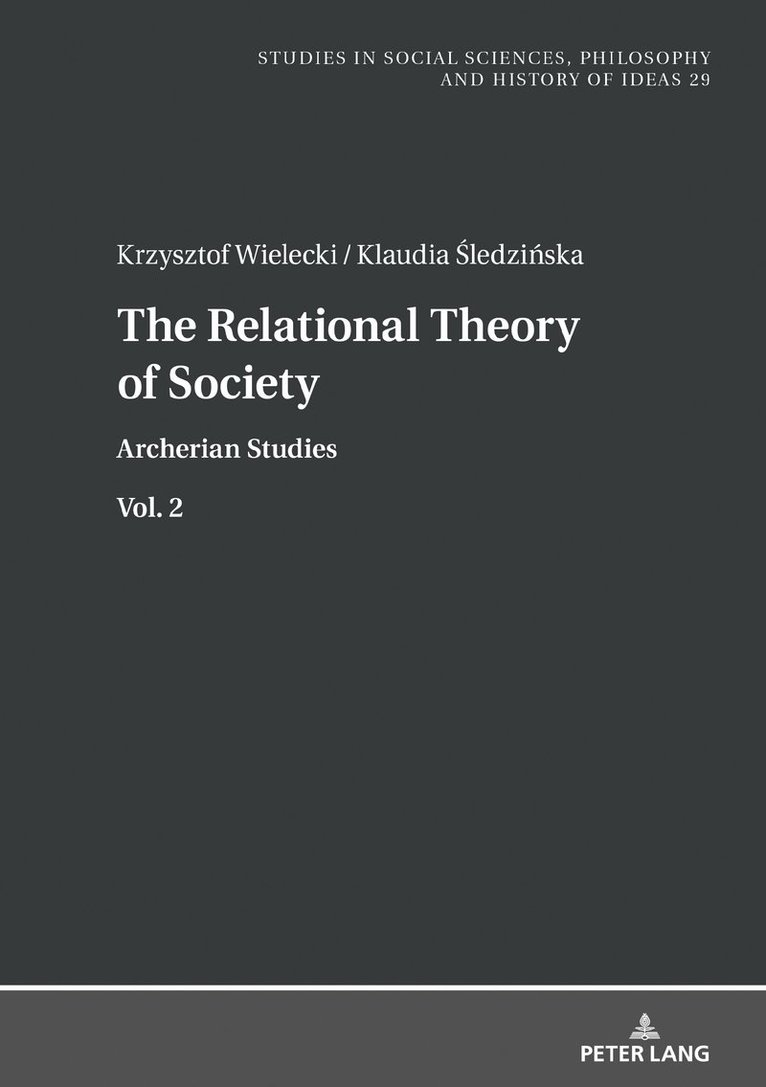 Krzysztof Wielecki, Klaudia Śledzińska, Klaudia Sledzinska, Boguslaw Pa&#378;, Jan Burzy¿ski, Klaudia ¿Ledzi¿Ska - Relational Theory Of Society, Inbunden