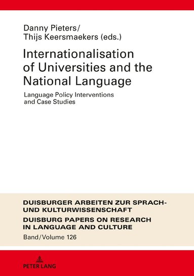 bokomslag Internationalization of Universities and the National Language
