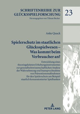 Spielerschutz Im Staatlichen Gluecksspielwesen - Was Kommt Beim Verbraucher An? 1