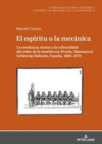 bokomslag espíritu o la mecánica