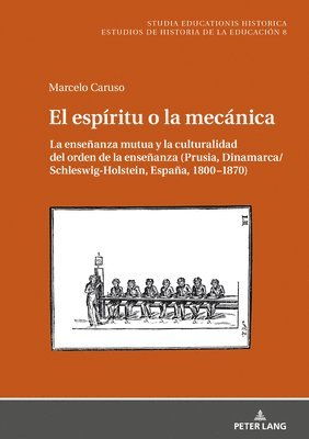 bokomslag espíritu o la mecánica