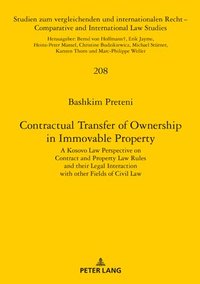 bokomslag Contractual Transfer of Ownership in Immovable Property