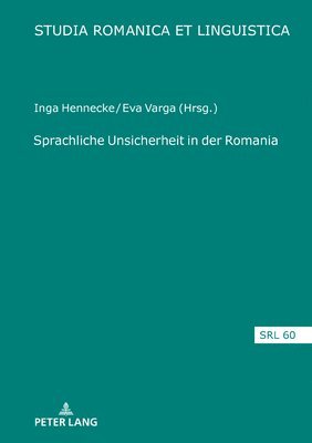 bokomslag Sprachliche Unsicherheit in der Romania