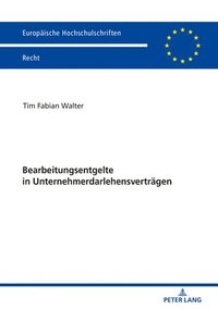 bokomslag Bearbeitungsentgelte in Unternehmerdarlehensvertraegen