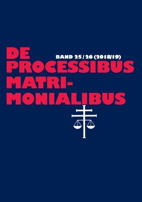 Elmar Güthoff, Karl-Heinz Selge - de Processibus Matrimonialibus, Häftad