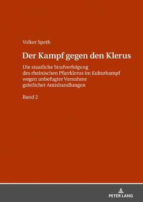 Der Kampf gegen den Klerus 1