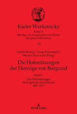 bokomslag Die Hofordnungen der Herzoege von Burgund