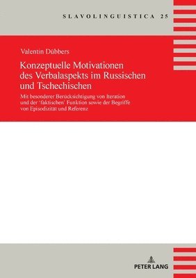 Valentin Dübbers, Valentin Dubbers - Konzeptuelle Motivationen des Verbalaspekts im Russischen und Tschechischen, Häftad