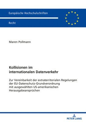 bokomslag Kollisionen im internationalen Datenverkehr