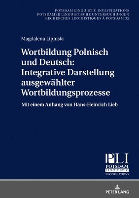 bokomslag Wortbildung Polnisch und Deutsch