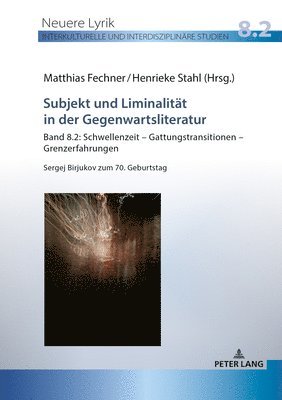 bokomslag Subjekt und Liminalitaet in der Gegenwartsliteratur