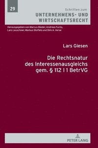 bokomslag Die Rechtsnatur Des Interessenausgleichs Gem.  112 I 1 Betrvg