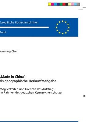 bokomslag Made in China als geographische Herkunftsangabe