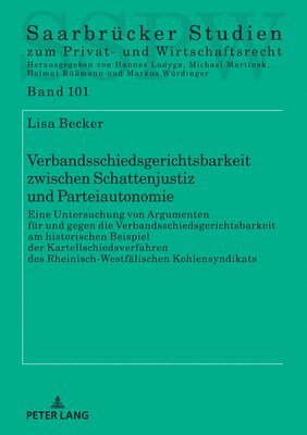 bokomslag Verbandsschiedsgerichtsbarkeit zwischen Schattenjustiz und Parteiautonomie