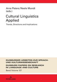 bokomslag Cultural Linguistics Applied