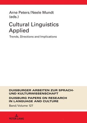 Cultural Linguistics Applied 1