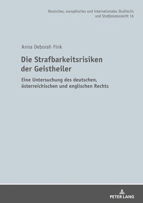 Die Strafbarkeitsrisiken der Geistheiler 1