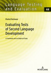bokomslag Evaluating Tests of Second Language Development