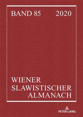 Wiener Slawistischer Almanach Band 85/2020 1