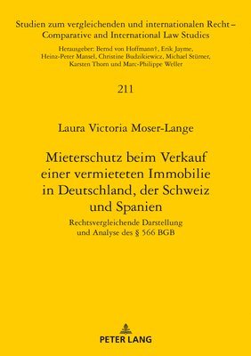 bokomslag Mieterschutz beim Verkauf einer vermieteten Immobilie in Deutschland, der Schweiz und Spanien