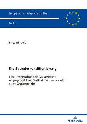 Die Spenderkonditionierung 1